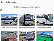 Tablet Screenshot of inchirieri-autocare.eu
